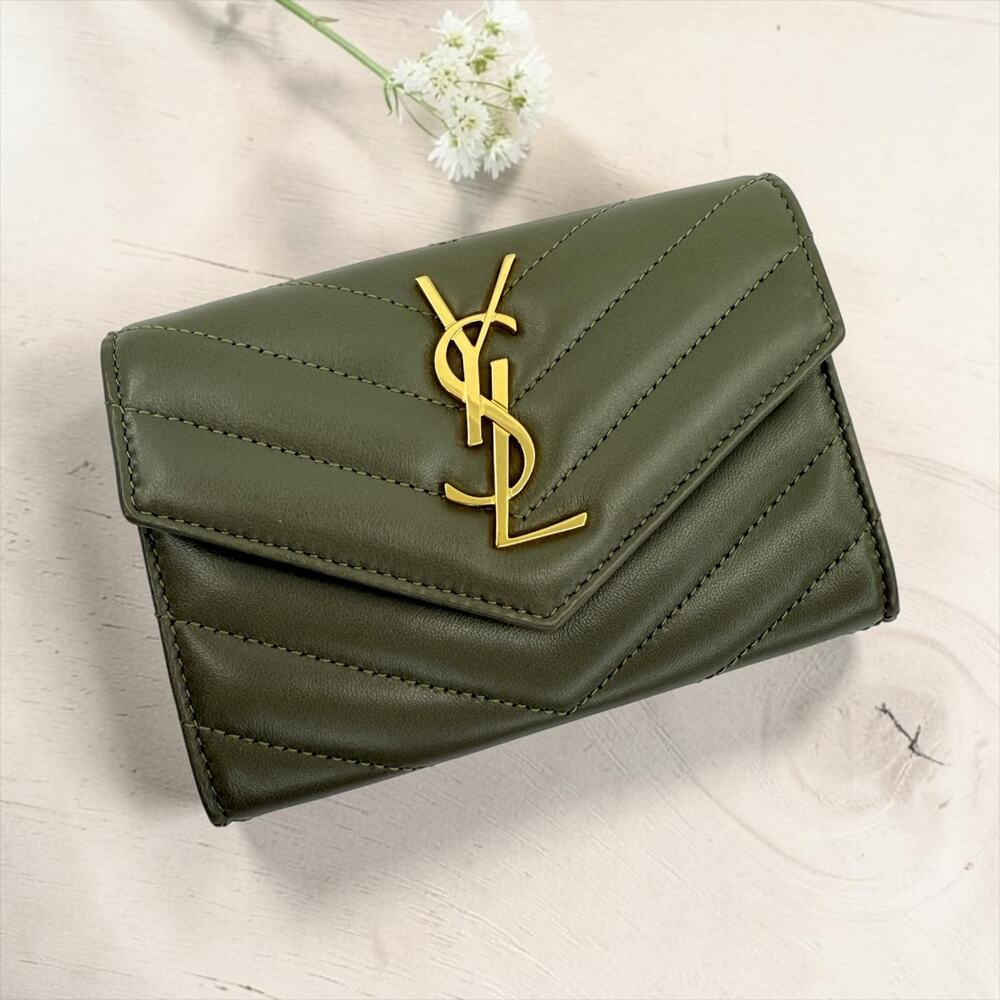 Saint Laurent Monogram Small Flap Wallet - Picture 1 of 4